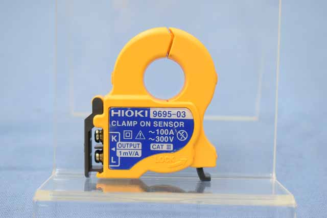 中古　日置電機　クランプオンセンサ　9695-03　(管理番号：UKK-11706)