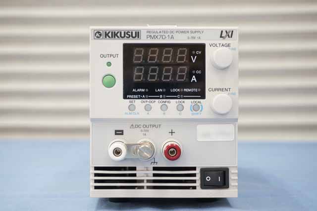 中古　菊水電子工業　直流安定化電源　PMX70-1A　(管理番号：UKK-11742)