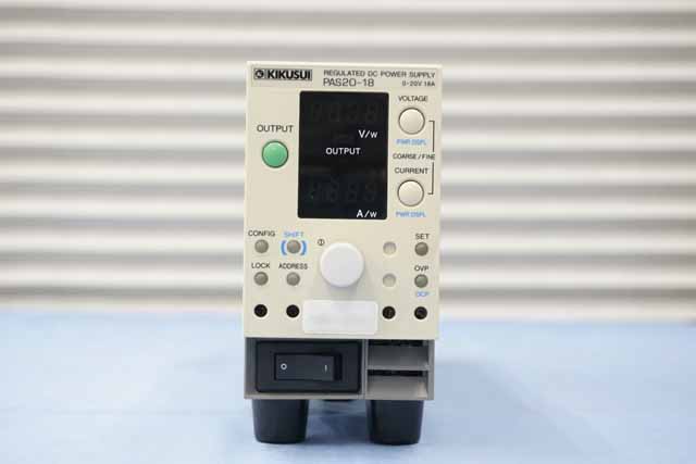 中古　菊水電子工業　直流安定化電源　PAS20-18　(管理番号：UKK-11921)