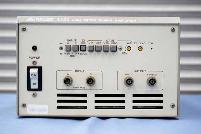 中古 エヌエフ回路設計ブロック 高速電力増幅器 4005 (管理番号