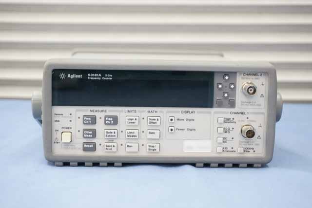 中古　アジレント　周波数カウンタ　53181A　(管理番号：UKK-12402)