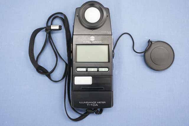 中古　コニカミノルタ　照度計　T-10A　(管理番号：UKK-12421)