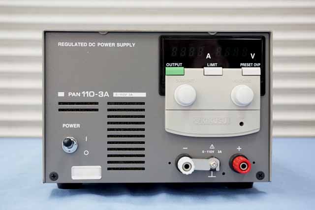 中古　菊水電子工業　直流安定化電源　PAN110-3A　(管理番号：UKK-12437)