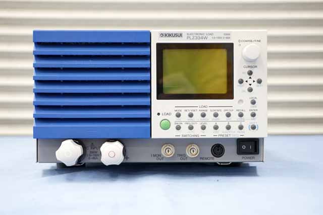 中古　菊水電子工業　直流電子負荷装置　PLZ334W　 (管理番号:UKK-12442)