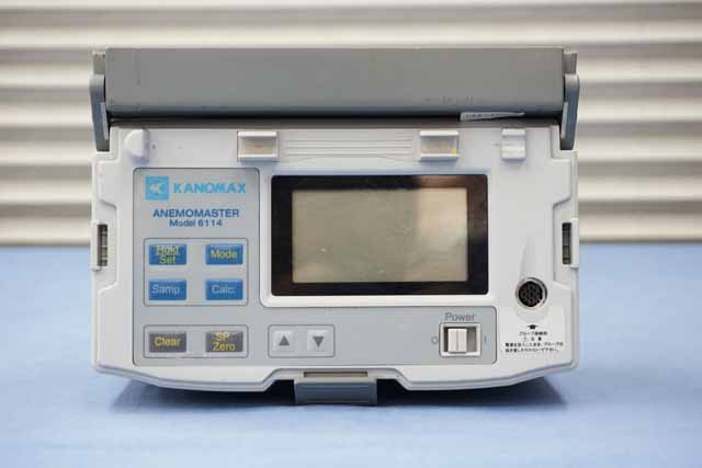 中古　カノマックス　アネモマスター風速計　6114　(管理番号：UKK-12452)