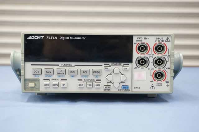 中古　エーディーシー　デジタルマルチメータ　7451A　(管理番号：UKK-12563)