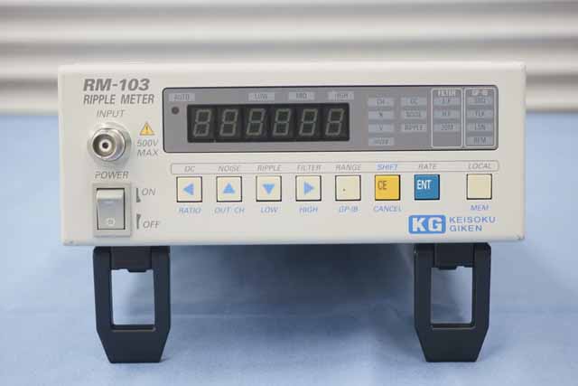 中古　計測技術研究所　リップルノイズメータ　RM-103　(管理番号：UKK-12569)