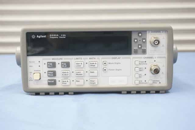 中古 アジレント 周波数カウンタ 53181A (管理番号：UKK-12623) 計測器