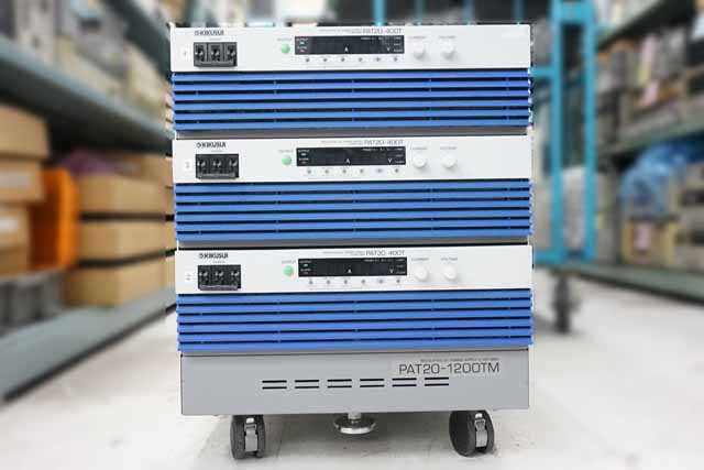 中古　菊水電子工業　直流安定化電源　PAT20-1200TM　(管理番号：UKK-12637)