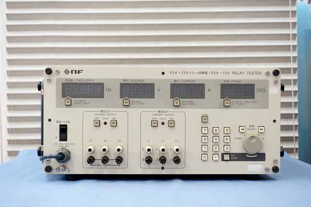 中古　エヌエフ回路設計ブロック　三相電圧・三相電流リレー試験器　As-288　(管理番号：UKK-12776)