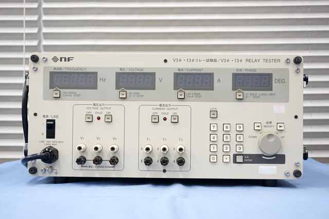 中古　エヌエフ回路設計ブロック　三相電圧・三相電流リレー試験器　As-288　(管理番号：UKK-12777)
