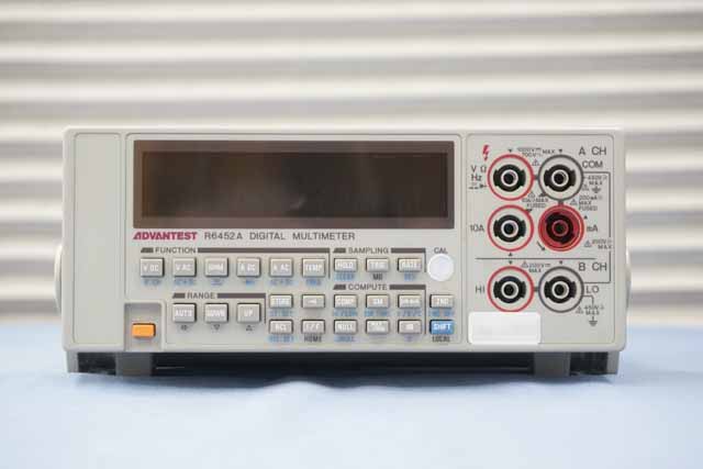 中古　アドバンテスト　デジタルマルチメータ　R6452A　(管理番号：UKK-12817）