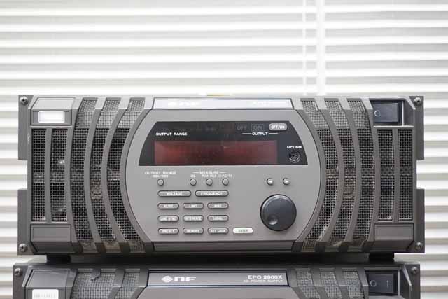 中古　エヌエフ回路設計ブロック　交流電源　EPO2000X　(管理番号：UKK-12838)