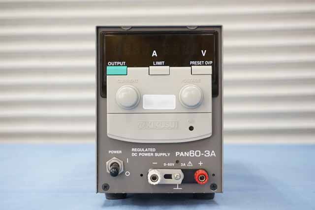 中古　菊水電子工業　直流安定化電源　PAN60-3A　(管理番号：UKK-12843)