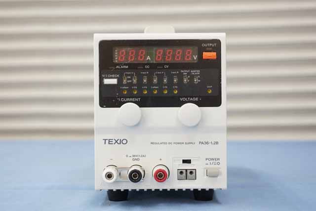 ＜未使用＞中古　テクシオ　直流安定化電源　PA36-1.2BVT　(管理番号：UKK-12849)