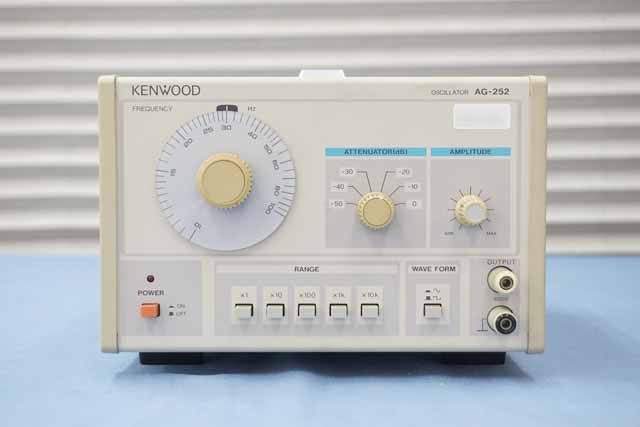 中古　ケンウッド　低周波発振器　AG-252　(管理番号：UKK-12861)