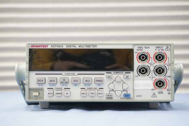 中古　アドバンテスト　デジタルマルチメータ　AD7461A　(管理番号：UKK-12889)