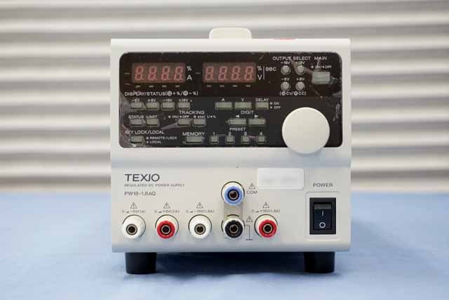 中古　テクシオ　直流安定化電源　PW18-1.8AQ　(管理番号：UKK-12932)