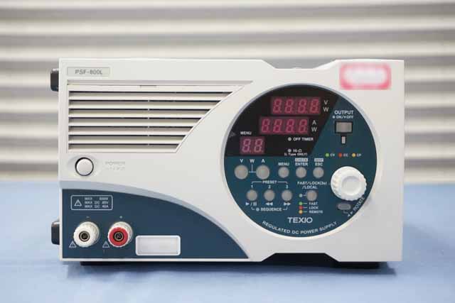 中古　テクシオ　直流安定化電源　PSF-800L　(管理番号：UKK-12934)