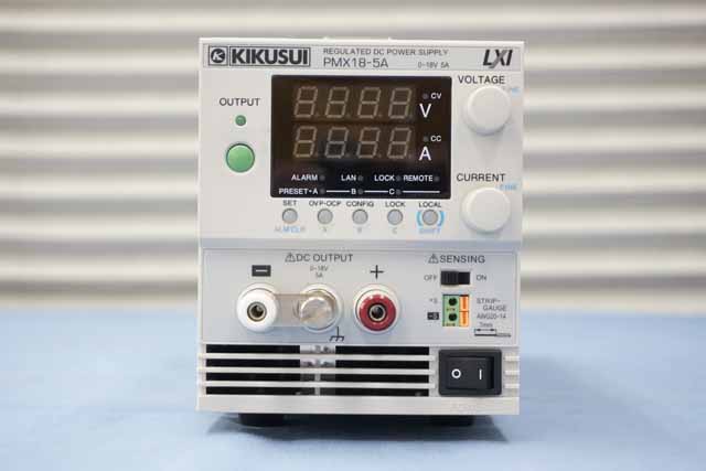 中古　菊水電子工業　直流安定化電源　PMX18-5A　(管理番号：UKK-12960)