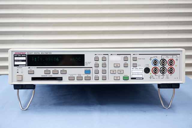中古　アドバンテスト　8桁半デジタルマルチメータ　R6581T　(管理番号：UKK-13008)