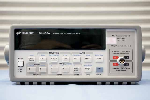 中古　キーサイト　ナノボルト/マイクロオーム・メータ　34420A　(管理番号：UKK-13012)