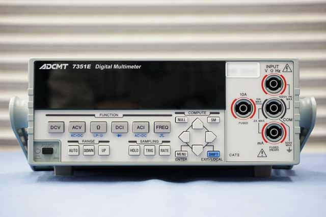 中古　エーディーシー　デジタルマルチメータ　7351E　(管理番号：UKK-13023)　