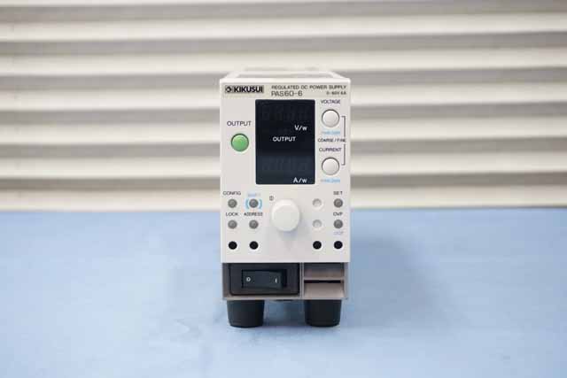 中古　菊水電子工業　直流安定化電源　PAS60-6  (管理番号：UKK-13172)