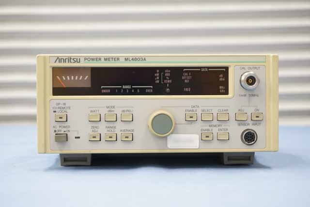 中古　アンリツ　RFパワーメータ　ML4803A 　(管理番号：UKS-0355)