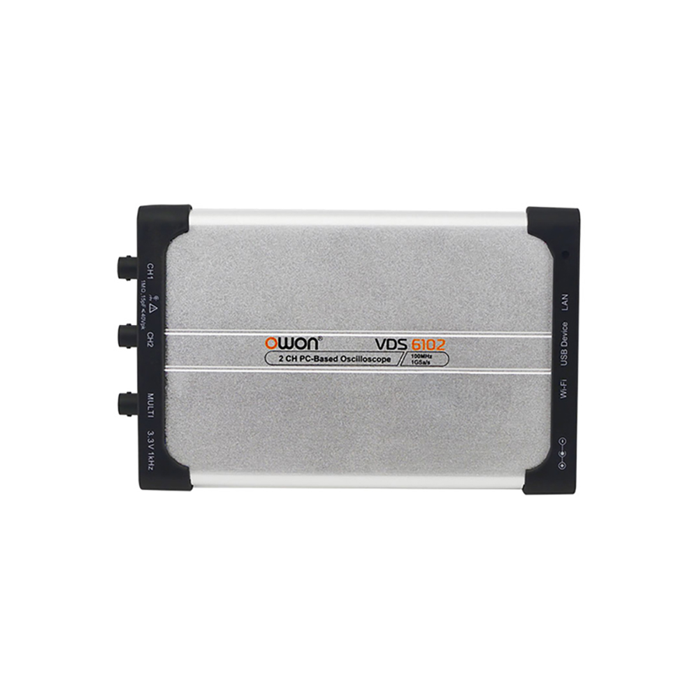 owon VDS6000シリーズ 2チャンネル PCベース・オシロスコープ VDS6102A