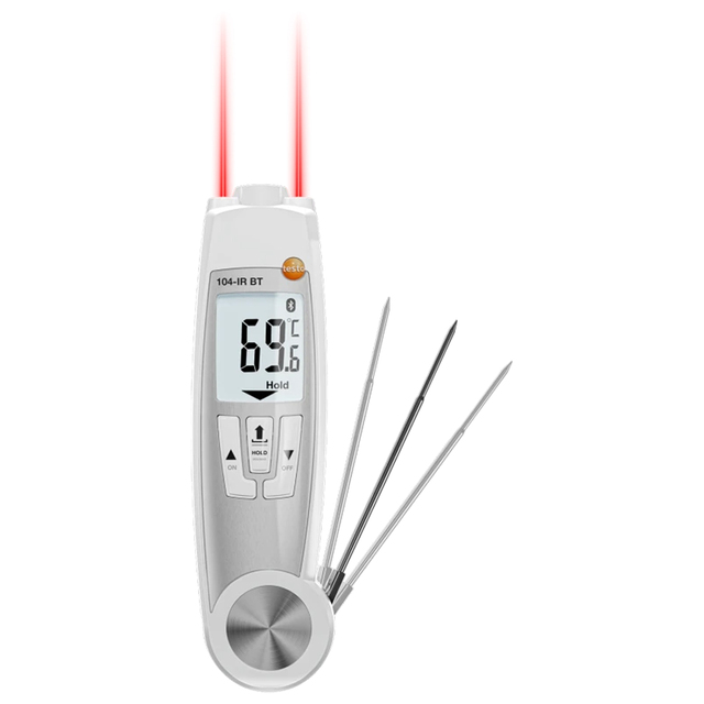 testo 赤外放射温度・中心温度計 testo 104-IR BT [0560 104 6 60]