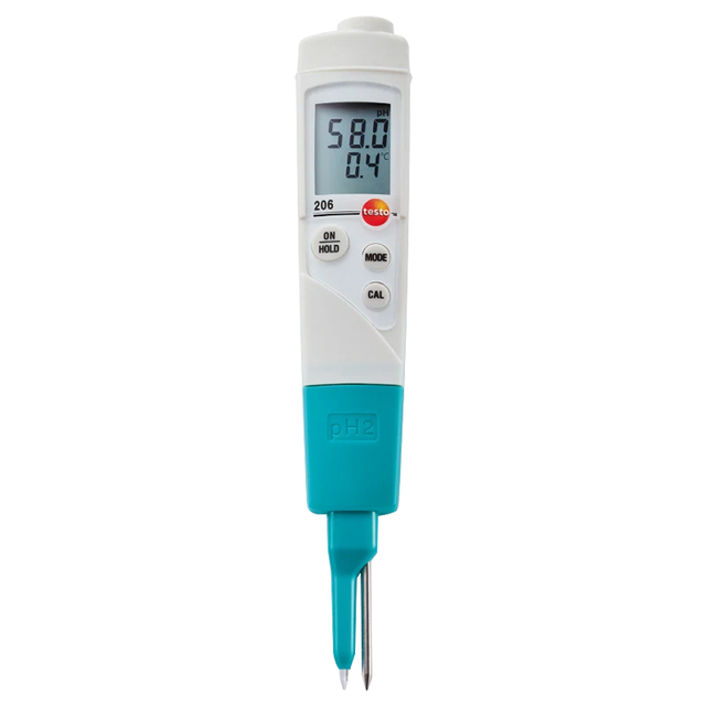 testo pH計 (食品用) testo 206-2 [0563 2062]