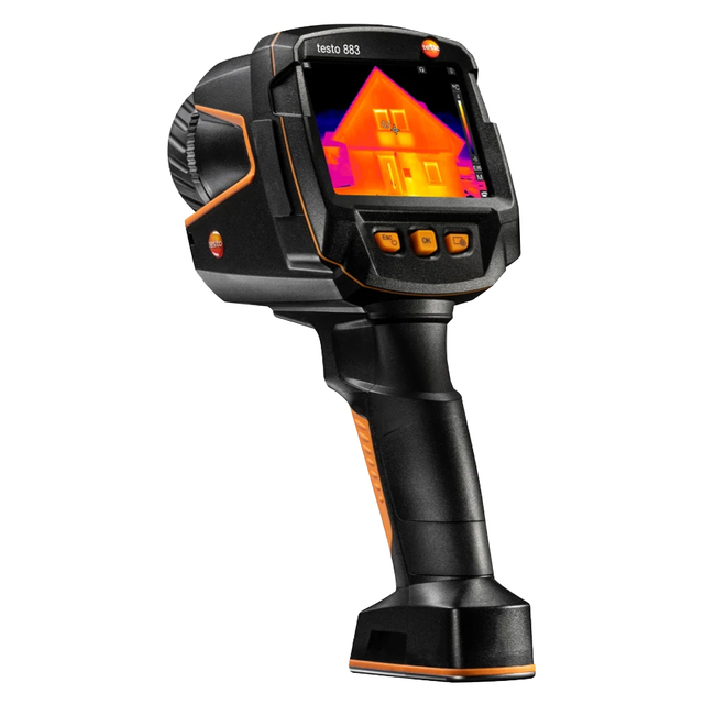 testo 望遠レンズセット - 赤外線サーモグラフィ 広角/望遠レンズ、アクセサリセット testo 883-2 [0563 8838]