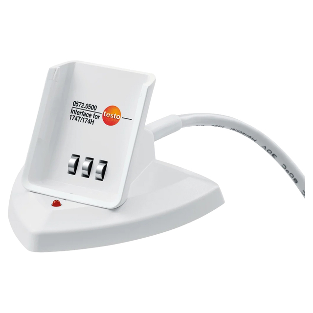 testo データロガー用USBインターフェイス 温湿度データロガー チャンネル ディスプレイなし [0572 0500]