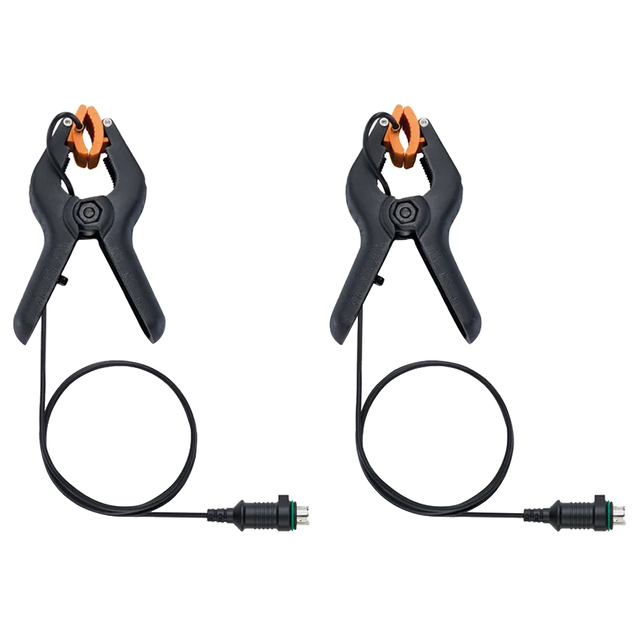 testo NTCサーミスタ クランプ温度プローブ - 2個セット (DIN)  [0613 5507]