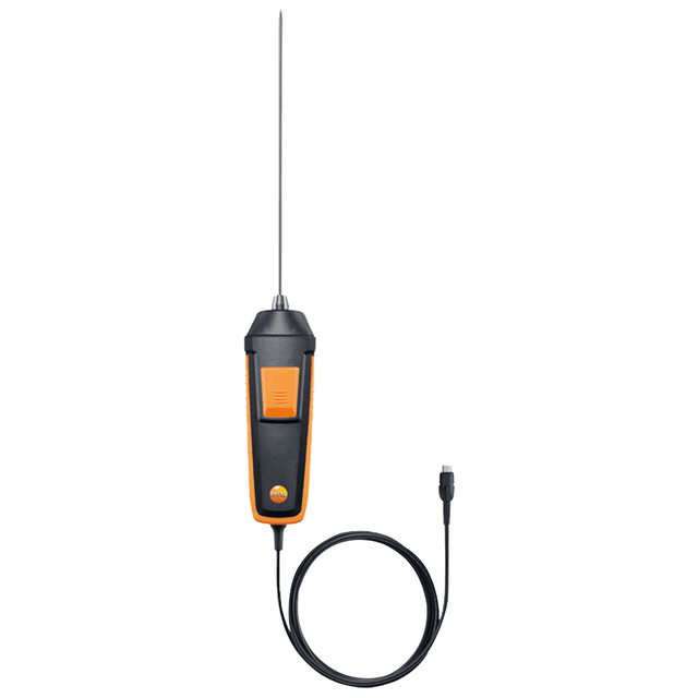testo Pt100 デジタル 浸漬温度プローブ - (TUC)  [0618 0073]
