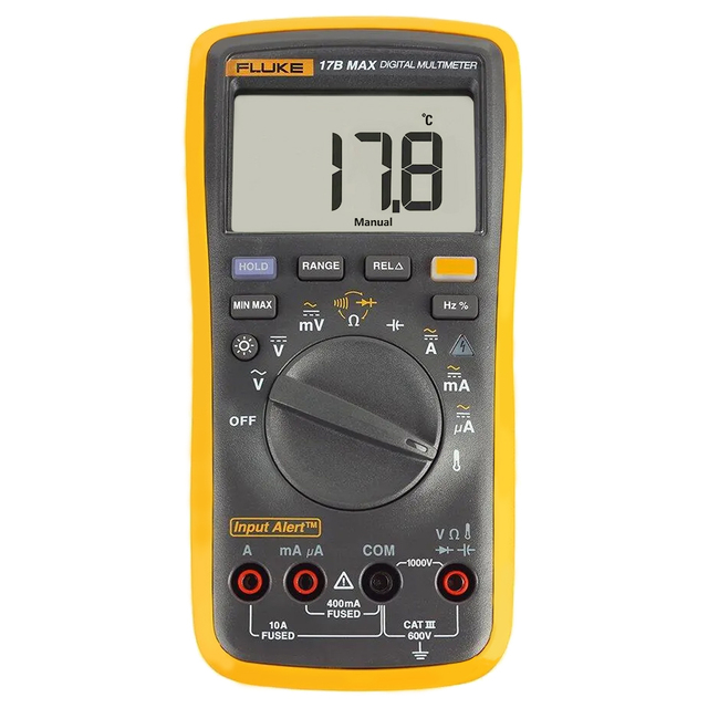 フルーク デジタルマルチメーター ((TL75 テストリード&TL31先端が細いテストリード) 17B MAX KIT