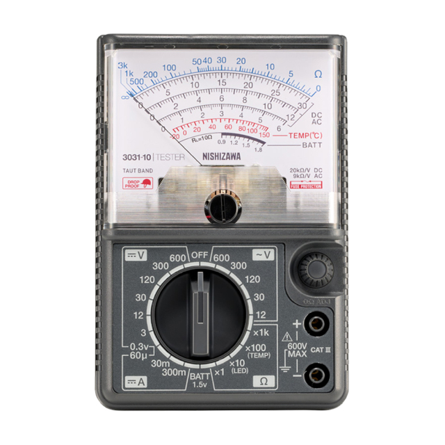 西澤電機計器製作所アナログテスタ3031-10製品画像