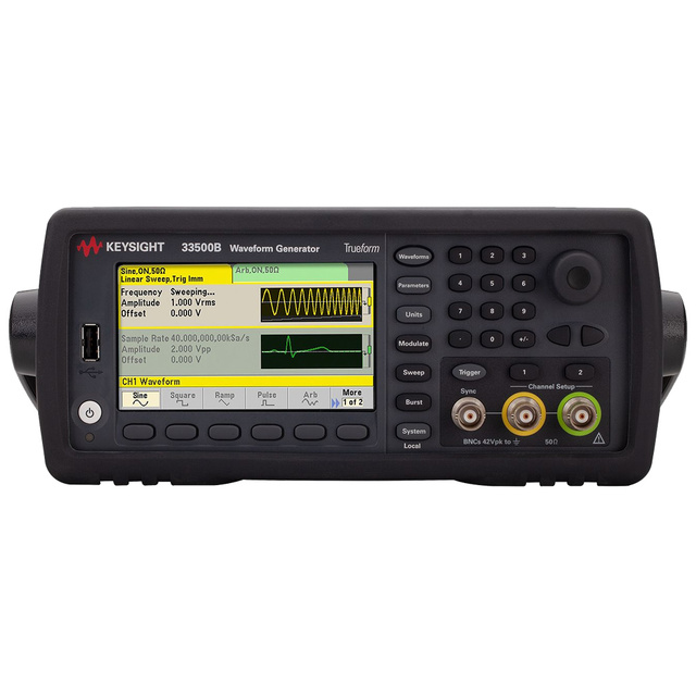 【お問合せ商品】Keysight  波形発生器、30 MHz、1チャネル、任意波形機能なし 33519B