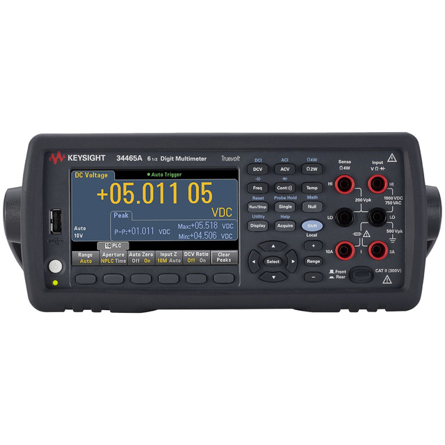 【お問合せ商品】Keysight  デジタルマルチメータ、6.5桁、Truevolt DMM 34465A