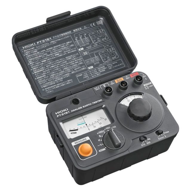製造終了予定】HIOKI アナログ接地抵抗計 FT3151 計測器ランド