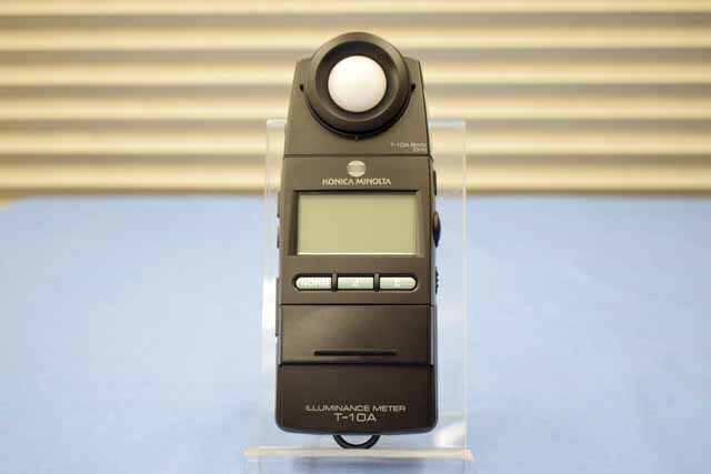 中古 コニカミノルタ 照度計 T-10A (管理番号：4G-1054) 計測器ランド