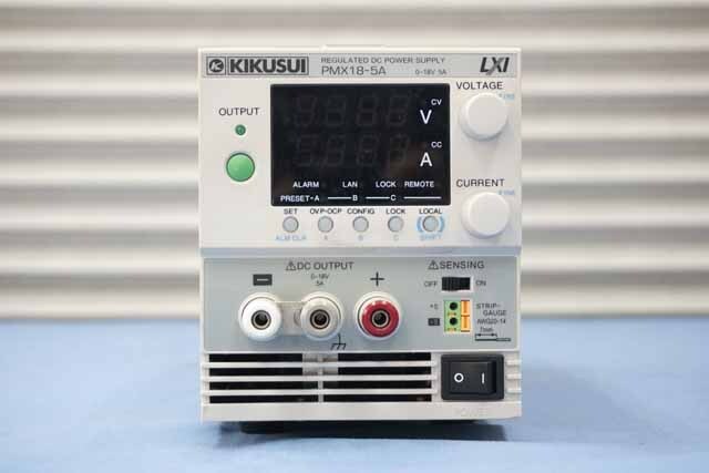 中古　菊水電子工業　直流安定化電源　PMX18-5A　(管理番号：4G-1067)