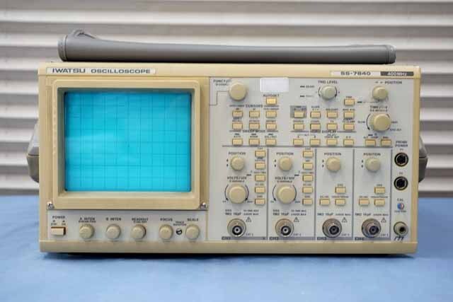 中古　岩崎通信機　 アナログ・オシロスコープ　SS-7840　 (管理番号:4G-1071)