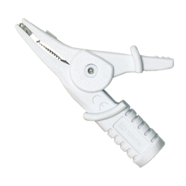 共立電気計器 安全ワニグチクリップ 白 7314-WHT