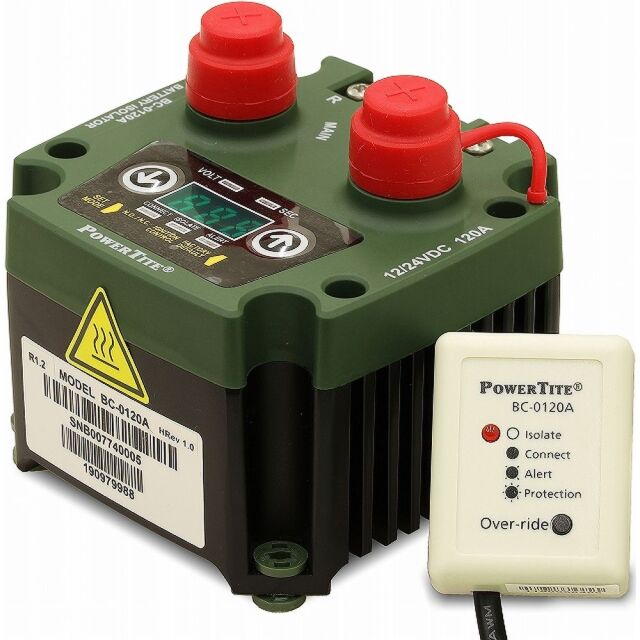 未来舎 バッテリーアイソレーター 12V・24V共通(要本体設定) BC-0120A