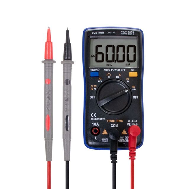 CUSTOM デジタルマルチメータ CDM-36