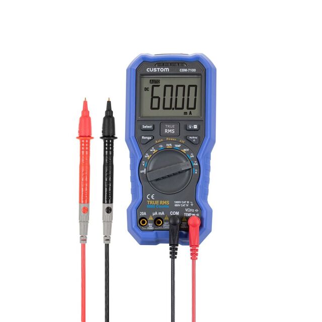 CUSTOM デジタルマルチメータ CDM-7100