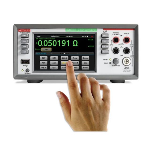 Tektronix 6.5桁タッチスクリーン式マルチメータ DMM6500 計測器ランド