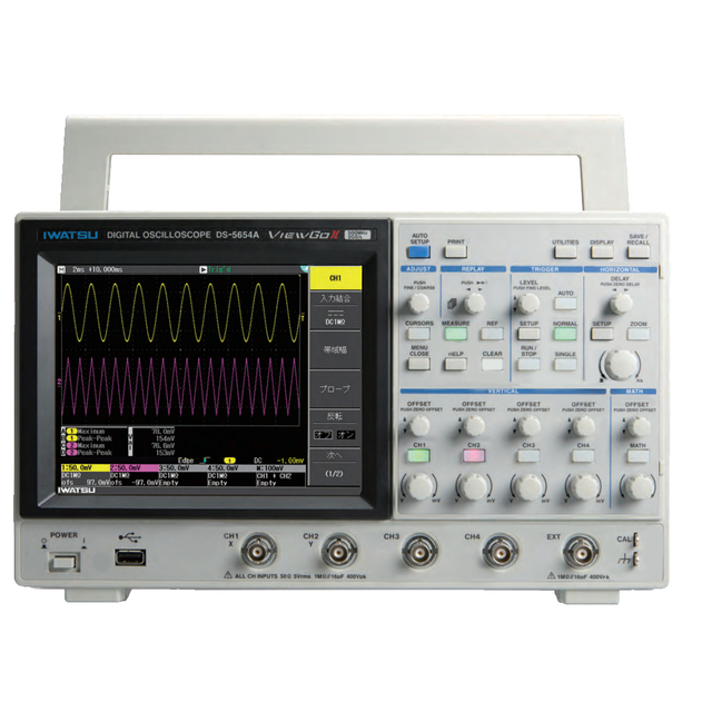 岩崎通信機 ViewGo II デジタルオシロスコープ 4ch 500MHz DS-5654A